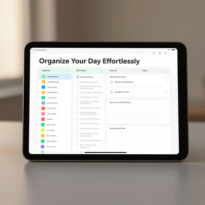 Smart Digital Planner -Nourent